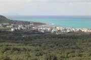 Milatos Landstreifen am Meer, 591 m², in Milatos Beach, Kreta Grundstück kaufen